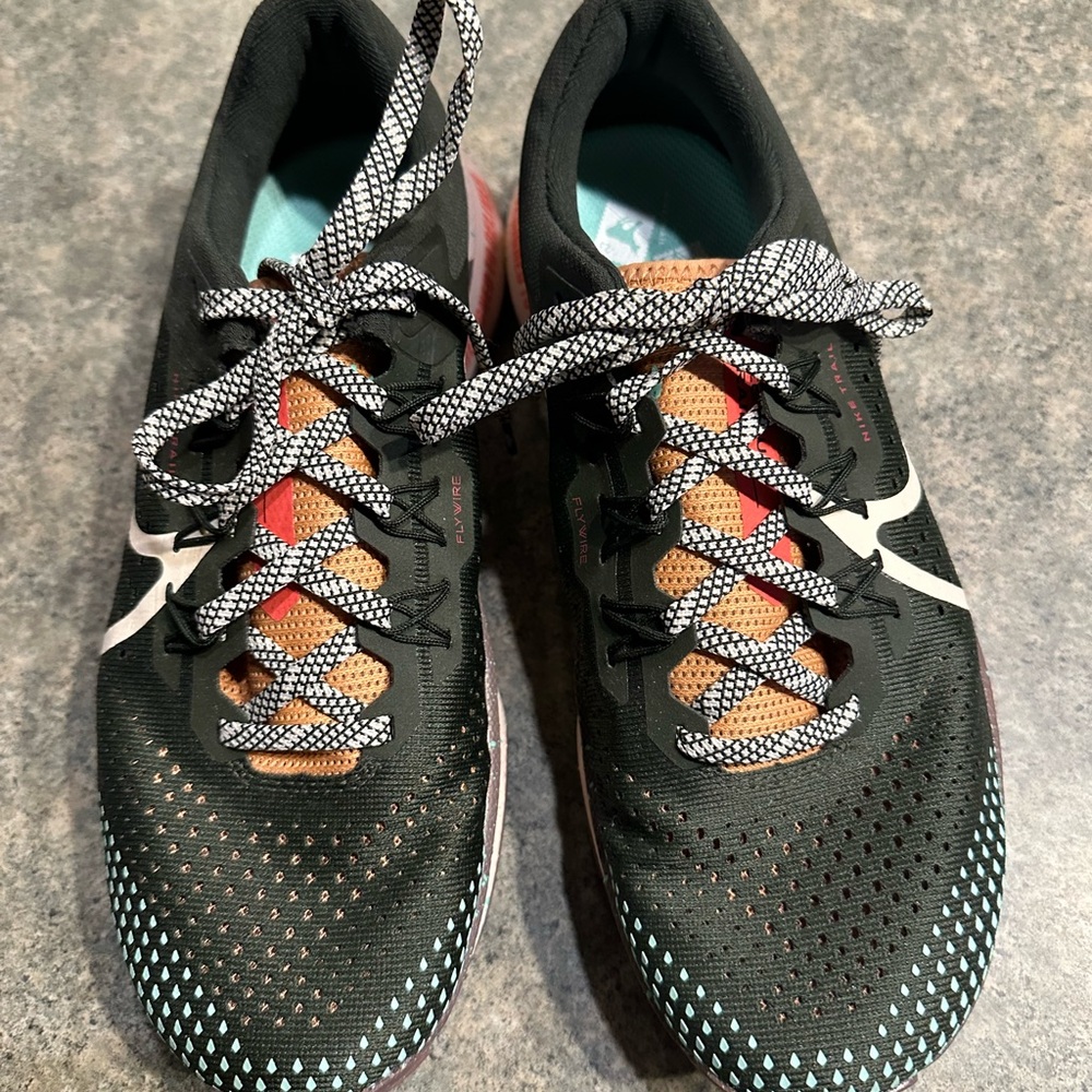 Black and White Athletic Shoes